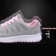 thumbnail image 2 of Zapatos Para Correr Mocasines Casuales Malla Transpirable Zapatillas Casuales Mujeres Acolchadas Para Deportes Al Aire Libre Likrtyny Tenis De Mujer Tenis De Hombre, 2 of 7