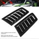thumbnail image 3 of Pair of Front Bonnet Vents Hood Air Outlet Replacement for Focus RS MK2 Style UniversalGlossy Black, 3 of 5