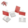 thumbnail image 1 of Adhesive Cable Clamp, Cord Organizer Acid Resistant High Temperature Resistant  For Line 5mm/0.2in Wide Maximum For USB Line For TV Line For Computer Line, 1 of 8