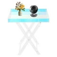 thumbnail image 4 of 50*35*60cm Acrylic Folding Tray Table, Acrylic End Table, Colorful Side Table, 4 of 10