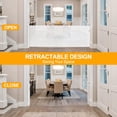 thumbnail image 3 of Retractable Baby Gates for Stairs - Kailwokk Safety Mesh Dog Gate Extends, 3 of 5
