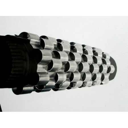 

12 Stovepipe Heat Exchangers / 6 Dia. (19 cir) Set of twelve snap-on heat reclaim bands