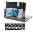 thumbnail image 1 of KSK KAISHEK Hard Case Shell Cover Only Compatible MacBook Air 13" with Retina Display and Touch ID USB Type-C + Black Keyboard Cover Model: A1932&A2179&A2337 m1 (Painting A 0016), 1 of 5