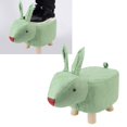 thumbnail image 4 of Cartoon Animal Shaped Stool, Bright Color Soft Tech Cloth Pine Cute Animal Shaped Stool Safe  For Kindergarten For Children Green,Yellow, 4 of 8