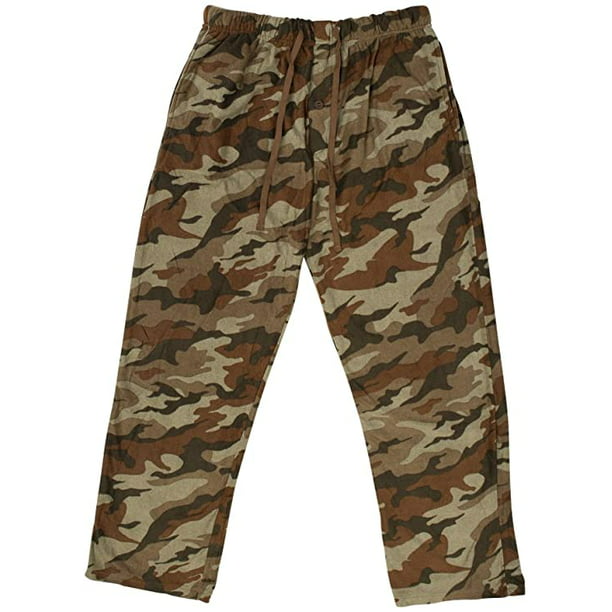 North 15 Men's Camouflage Micro Fleece Lounge Pants - 5X-Large ...