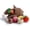 turkey, variant on Nocciola 7-in-1 Thanksgiving Turkey Dog Toy,Big Turkey Puzzle Toy with 6 Squeaky Veggie Plush Toy, Interactive Enrichment Dog Toys for All Breeds
