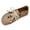 04-Khaki, variant on Ichuanyi Women's Flat Shoes Women Casual Flat Leather Retro Ethnic Style Slippers Low Top Round Toe Shoes