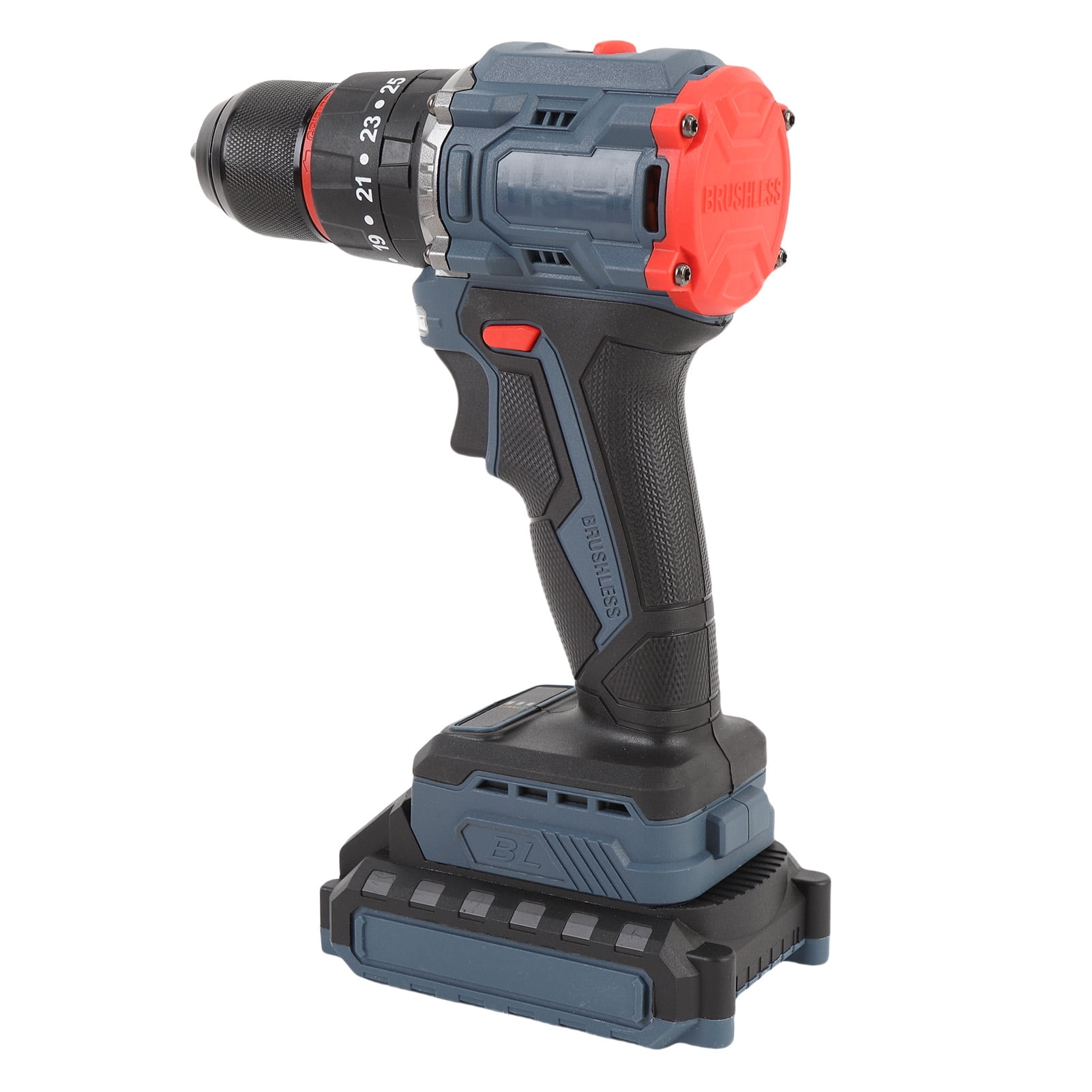 Cordless Drill Set 1500RPM 25 Torsion Settings Electric Power Drill with LED Light