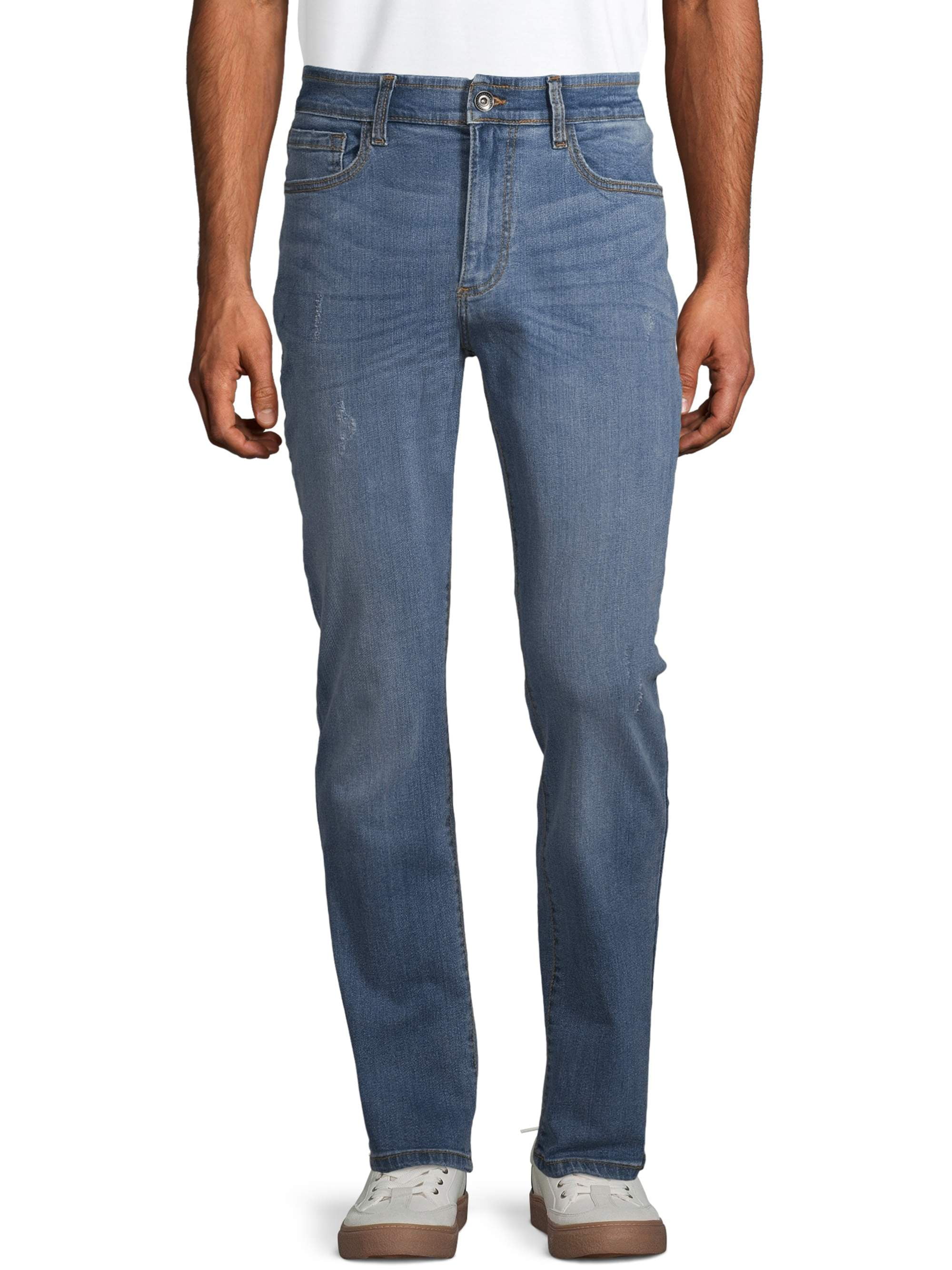 Lazer Men's Flex Denim Slim Straight 