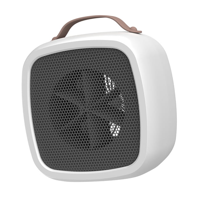 Ventilador calefactor portátil, miniventilador eléctrico de escritorio, calentador de invierno, calentador doméstico, funcionalidad versátil