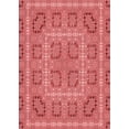 thumbnail image 1 of Ahgly Company Indoor Rectangle Patterned Ruby Red Area Rugs, 5' x 8', 1 of 6
