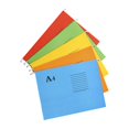 thumbnail image 4 of Monyance office document supplies 5pcs A4 Hanging File Folders Storage Organizer - Mixed Color(12.2X9.45X0.04Inches), 4 of 10