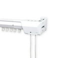 thumbnail image 2 of Rod Desyne Heavy Duty Traverse Rod - Center Open 66-120 inch - White, 2 of 2