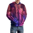 thumbnail image 2 of Neon Cactus Regular Fit Hoodie, Sporty Pullover Hooded Sweatshirt for Men Women M, 2 of 6