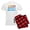 With Red Plaid Pant, variant on CafePress - Vote Peace Men's Light Pajamas - Men's Light Loose Fit Cotton Pajama Set