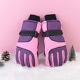 thumbnail image 4 of Guantes de invierno para hombre y mujer, resistentes al frío, resistentes al viento, impermeables, antideslizantes, para montar a caballo, para pantalla táctil, cálidos y gruesos, 4 of 6