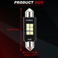 thumbnail image 4 of Bombillas LED de luz de cúpula Unique Bargains Chip 3030 6 LED para luz de cúpula de automóvil, luces interiores, luz de placa de matrícula 41mm luz de mapa bombilla 2 Pcs, 4 of 7