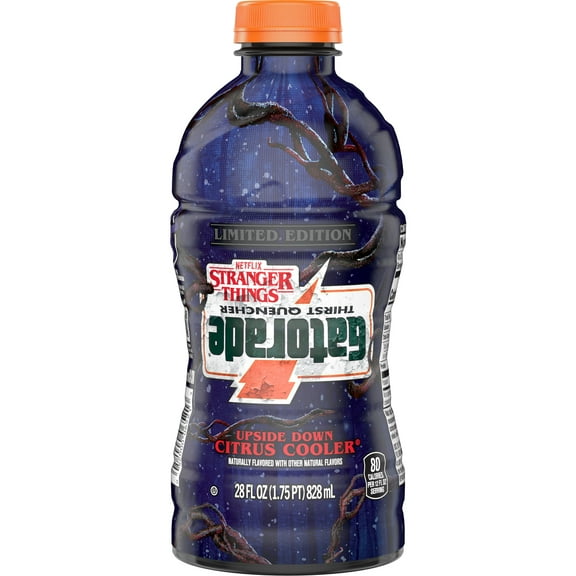 Gatorade Thirst Quencher Upside Down Citrus Cooler, 28 fl oz, 1 Count Bottle