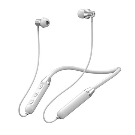 JOGZMZ Bluetooth 5.0 Sport Headphones Sports Wireless High Power Bluetooth Earphones Neck Mounted Earphones Stereo Earbuds Earphone Headset for Work Travel