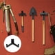 thumbnail image 5 of 3pcs Tool Hooks,Double- Design Garden Storage Shed Hanger, 5 of 5