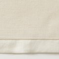 thumbnail image 6 of Better Homes & Gardens Solid Color Contrast Border Linen Flange Papyrus Beige Full/Queen 3-Piece Duvet Cover Set, 6 of 8