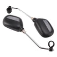 thumbnail image 2 of 2 Pair Bike Mirror 360°Rotation Back Rearview Mirror Wide Angle Handlebar Bicycle Cycling Mirror,2 pair Bike Mirror,Black, 2 of 8