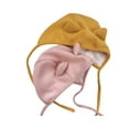 thumbnail image 2 of Douhoow Baby Hat Bonnet Infant Winter Warm Earflap Cap Cat Ears Beanie Hat, 2 of 9