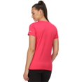 thumbnail image 3 of Regatta - Camiseta Fingal VI Flor para Mujer (Rosa Rethink), 3 of 3