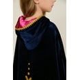 thumbnail image 4 of Girls Princess Hooded Luxurious Velvet Cape Kids Princess Cape for Anna, 4 of 4