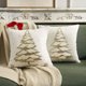 thumbnail image 1 of Christmas Soft Weave Pillowcases Standard Size Breathable-Friendly Pillow Shams Decorative Weave Pillow Case Covers, 1 of 7