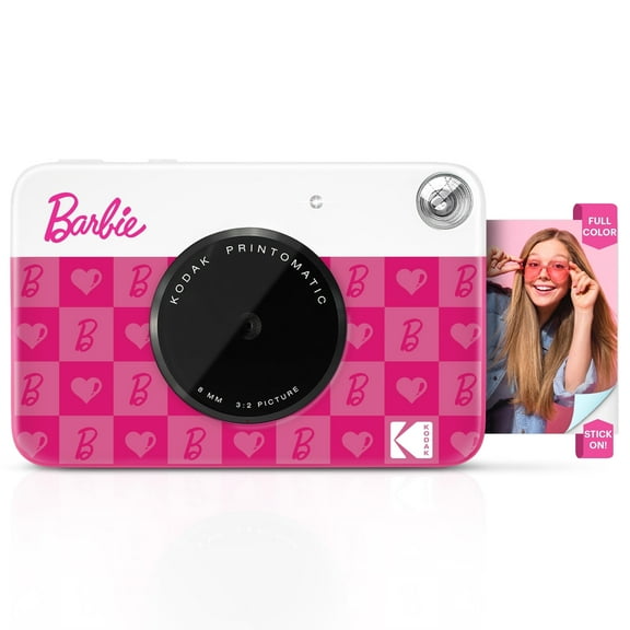 Barbie x Kodak Printomatic 5MP Portable Iconic Style Instant Print Camera