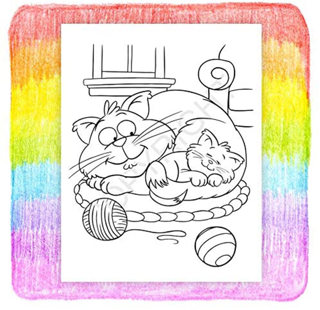 ZoCo 25-Pack Fun Time Coloring & Activity Book Set for Children, 16 Pages