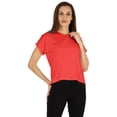 thumbnail image 1 of Inkmeso T-shirt à Épaules Tombantes et Col Rond pour Femmes, Coupe Décontractée pour l'Été, 1 of 7