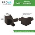 thumbnail image 2 of M-D Building Products 32028 5/16 in. Satin Antique Bronze Aluminum Bullnose Inside Corner, 2 of 10