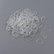 thumbnail image 1 of 100 piezas de de goma pequeñas, anillos elásticos suaves para el cabello, lazo para cabello, trenzas, peinado , etc. Macarena Banda de goma elástica, 1 of 8