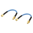 thumbnail image 1 of SMA Extensión Cable SMA Macho a SMA Hembra RF Coaxial Cable RG402 0.1M /0.33Pies 2Uds, 1 of 4