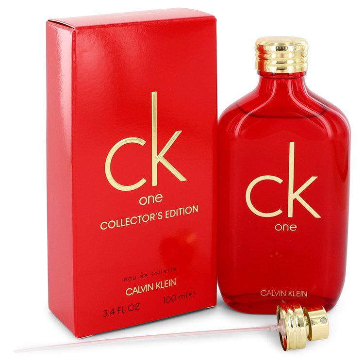 Calvin Klein Ck One Cologne Eau De Toilette Spray, Red Collector's Edition   Oz 