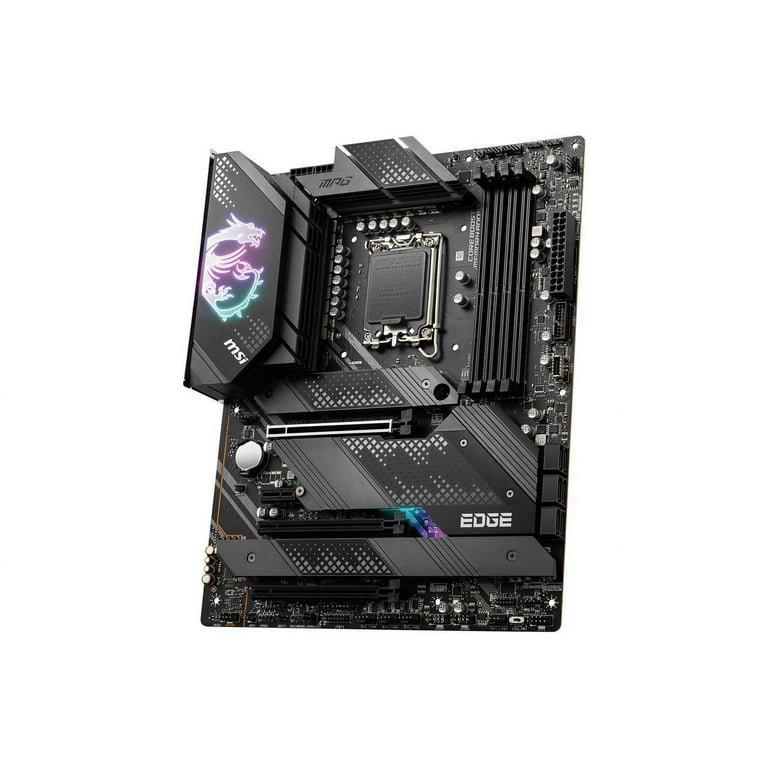 MSI MPG Z690 EDGE WIFI DDR5 LGA 1700 Intel Z690 SATA 6Gb/s ATX Intel  Motherboard - Walmart.com