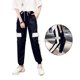 thumbnail image 3 of Minnieouse Pantalones de chándal casuales para mujer, pantalones de baile Hip Hop, pantalones deportivos holgados Prendas para la parte inferior del cuerpo negro S, 3 of 6