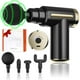 thumbnail image 1 of Pistola de Masaje Muscular Portátil Mini Masajeador de Tejido Profundo Black con 4 Cabezales para Re, 1 of 14