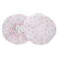 thumbnail image 1 of Shisuyan 2 Pcs Bonnet de Douche Réutilisable pour Femmes Double Couche Imperméable Bonnet pour Cheveux Longs Antistatique Bonnet de Bain Auto-Chauffant, 1 of 8