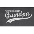 thumbnail image 2 of Old Glory Mens Father's Day World's Best Grandpa Long Sleeve Graphic Sweatshirt, 2 of 6