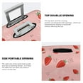thumbnail image 5 of Vsdgher Cute Strawberry C Print Luggage Cover Washable Suitcase Cover Protector Anti-scratch Suitcase cover Fits 18-32 Inch Luggage, 5 of 8