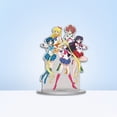 thumbnail image 4 of Sailor Moon Action Figures Crystal Acrylic Stand for Home Décor, 5.7” x 3.98” x 1.65”, 4 of 5