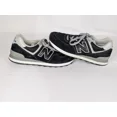 thumbnail image 3 of New Balance 574 Shoes Men’s Size 8 Black Gray Classic Casual Sneakers Suede, 3 of 5