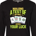thumbnail image 4 of Inktastic Mahjong Long Sleeve T-Shirt, 4 of 5