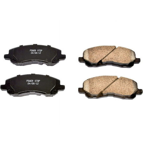 Front Brake Pad Set - Compatible with 2007 - 2012 Dodge Caliber 2008 2009 2010 2011