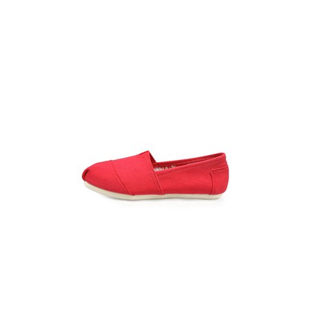 

UKAP Womens Loafers Memory Foam Slip-On Shoes Casual Flats Comfortable Loafer Driving Canvas Shoe Non-Slip Breathable Red 6