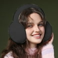 thumbnail image 6 of Kieccall Winter Warm Heat Storage Outdoor Windproof Antifreeze Plushed Earmuffs Soft Warm Earmuffs Foldable Men And Women One Size, 6 of 6