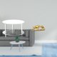 thumbnail image 2 of Mesita De Noche Acrílica Con Escultura Moderna De Oso Toro. Mueble Compacto Para La Mesita De Noche, Ideal Para Sala De Estar, Baño, Decoración Feng Shui O Como Regalo., 2 of 8